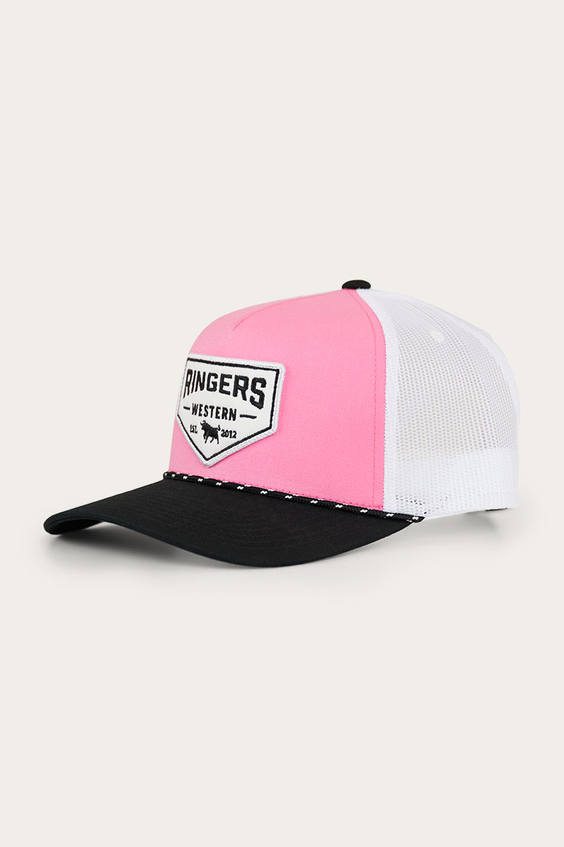 Garage Trucker Cap - Melon/Black