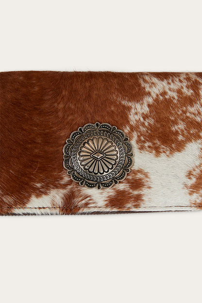 Sara Purse - Brown Cowhide