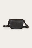 Callie Saddle Bag - Black