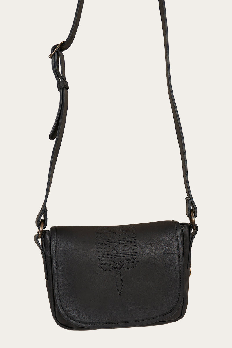 Callie Saddle Bag - Black