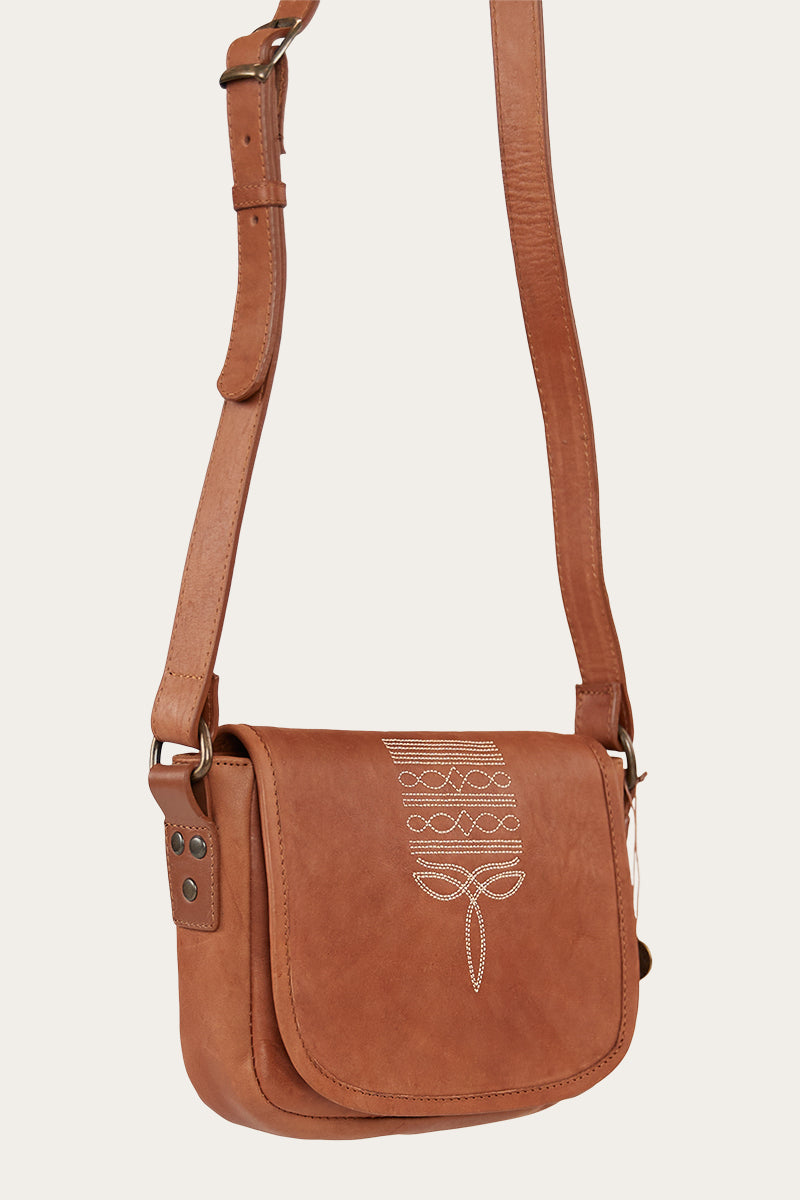 Callie Saddle Bag - Bourbon