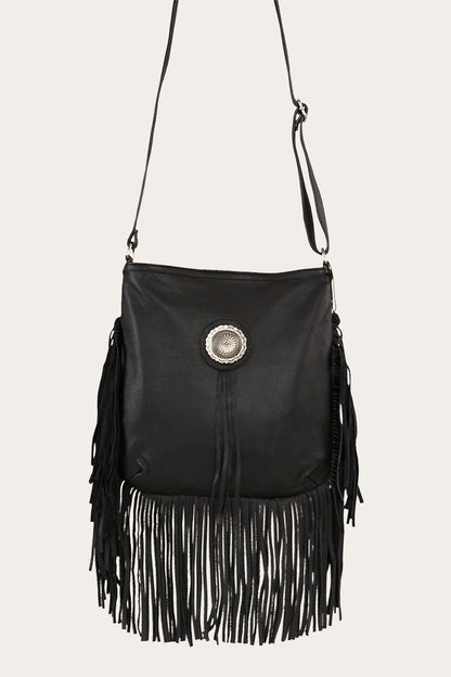 Maria Tassel Bag - Black