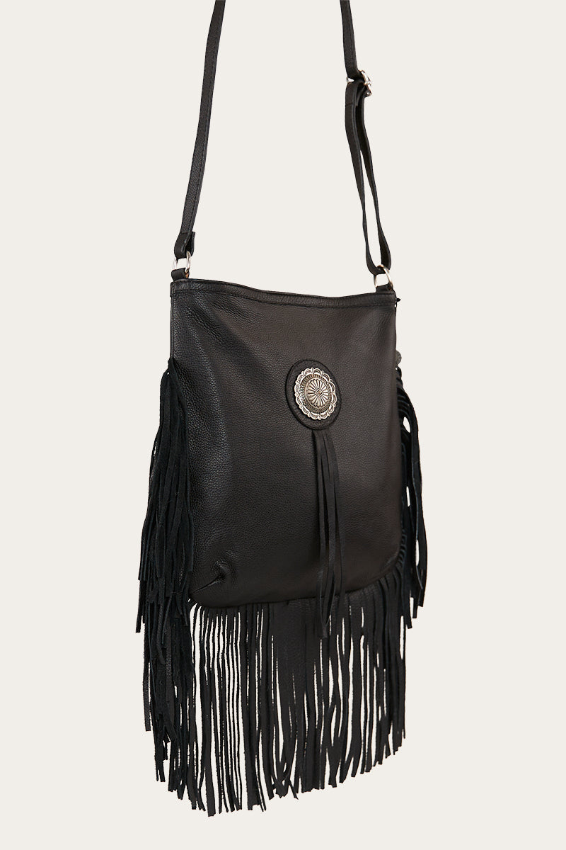 Maria Tassel Bag - Black