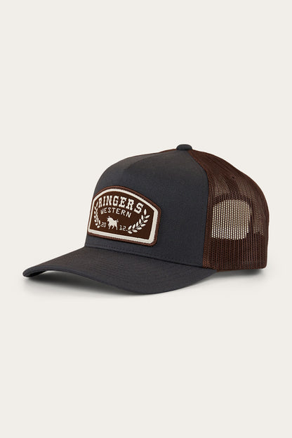 Wheatbelt Wool Trucker Cap - Charcoal