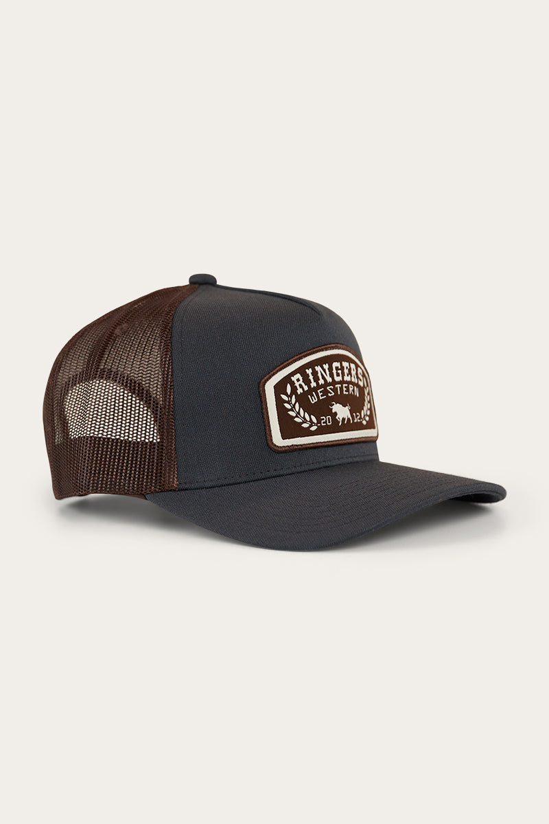 Wheatbelt Wool Trucker Cap - Charcoal