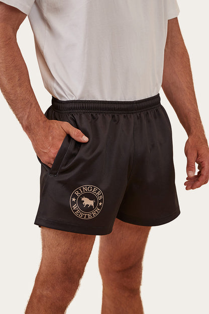 Ringers Footy Short - Black