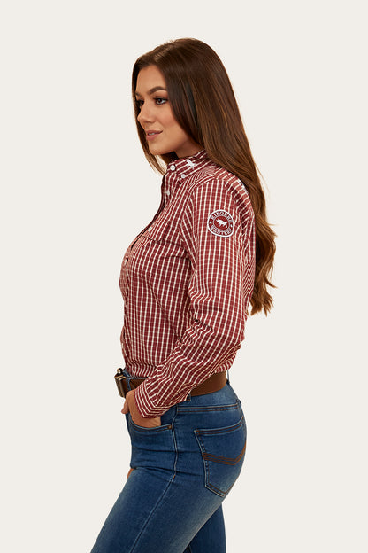 Kacey Womens Dress Shirt - Cedar