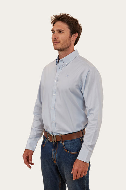 Homestead Mens Dress Shirt - Blue Chambray