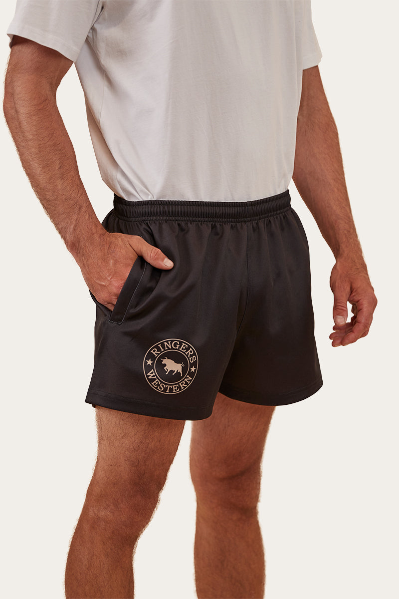 Ringers Footy Short - Black