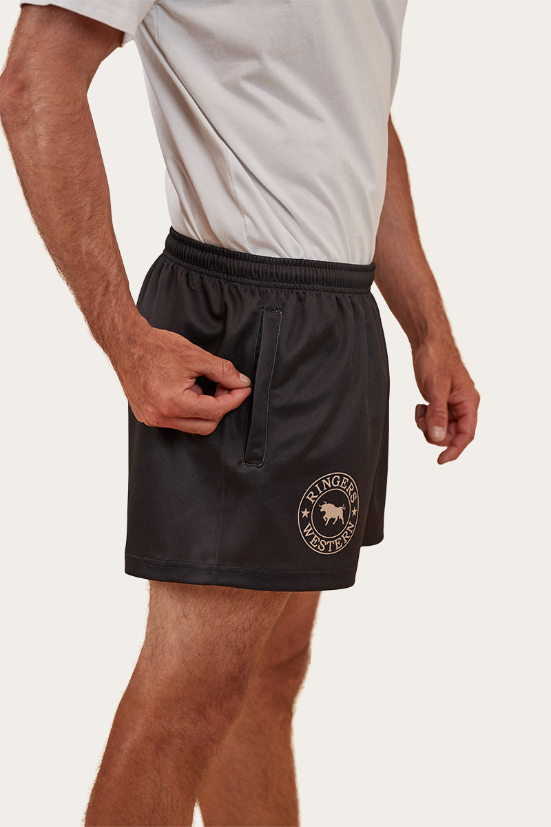 Ringers Footy Short - Black