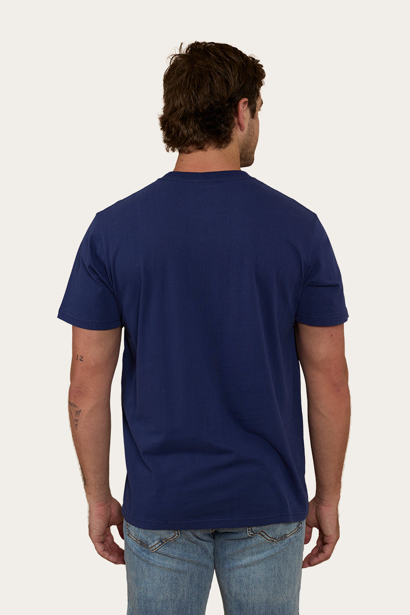 Princeton Mens Loose Fit T-Shirt - Navy