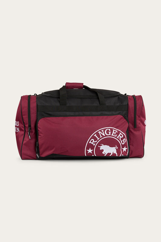 Rider Sports Bag - Burgundy/Black