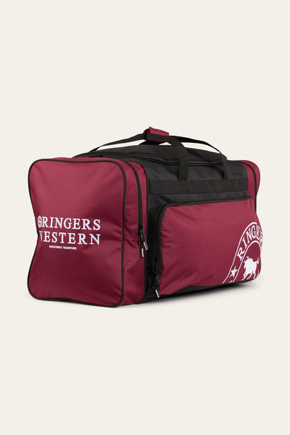 Rider Sports Bag - Burgundy/Black