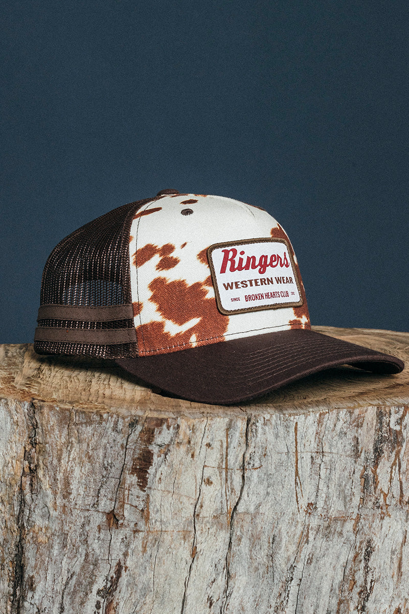 Daisy Trucker Cap - Chocolate