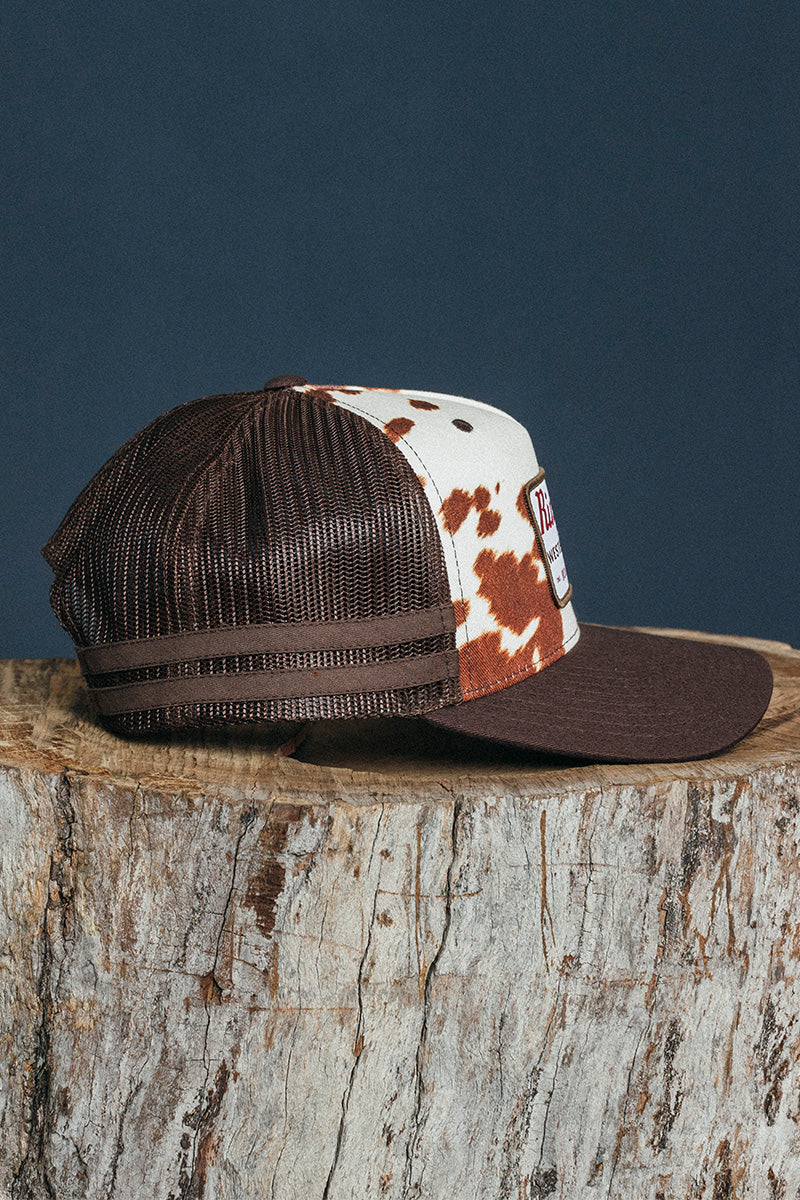 Daisy Trucker Cap - Chocolate