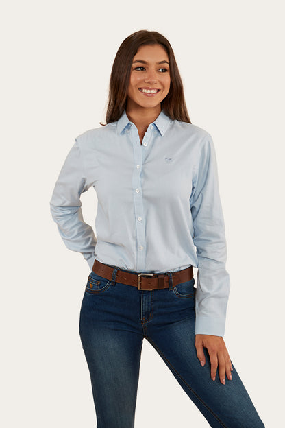 Homestead Womens Dress Shirt - Blue Chambray