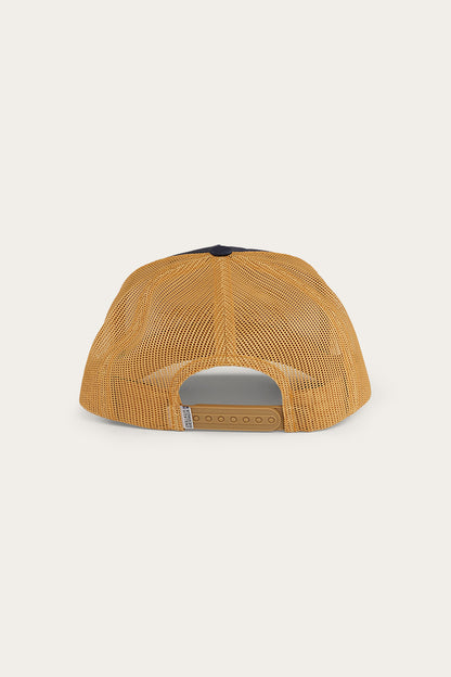 Hackett Trucker Cap - Navy/Clay