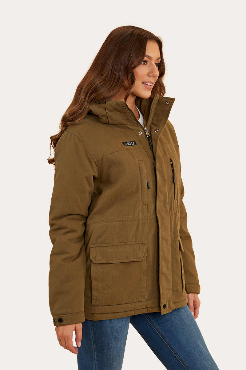 Hadley Womens Jacket - Military Green