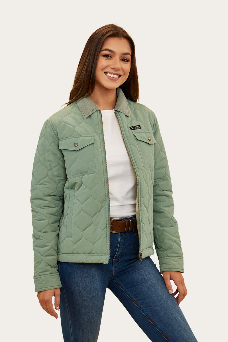 Stella Womens Reversible Jacket - Leaf