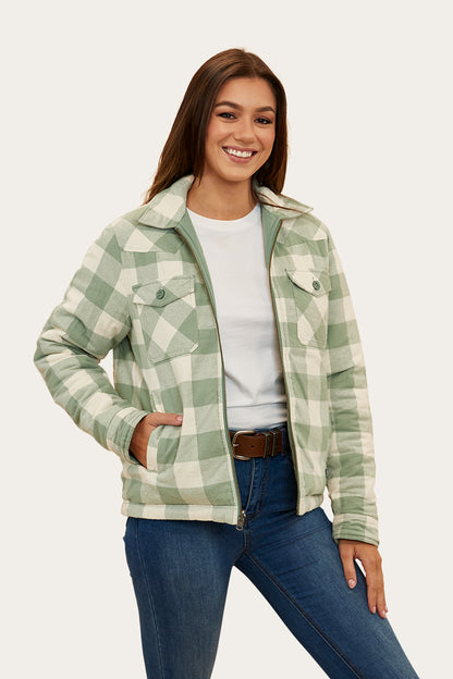 Stella Womens Reversible Jacket - Leaf