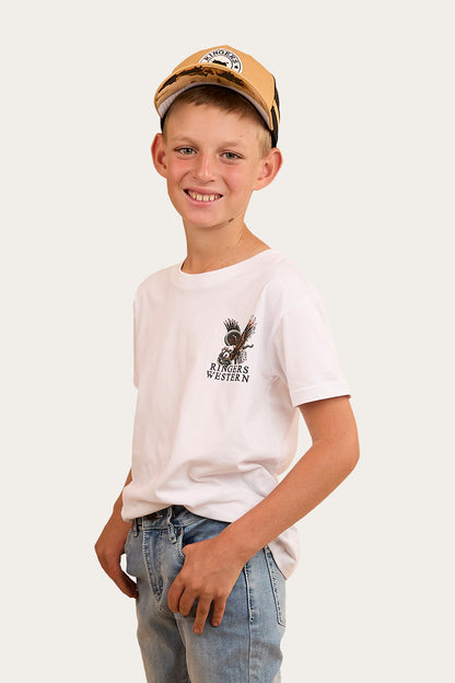 Eyrie Kids Classic Fit T-Shirt - White