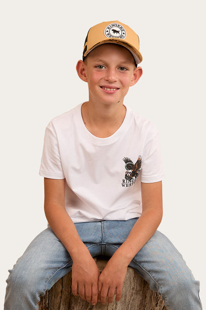 Eyrie Kids Classic Fit T-Shirt - White