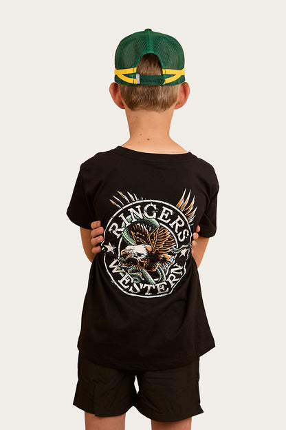 Eyrie Kids Classic Fit T-Shirt - Black