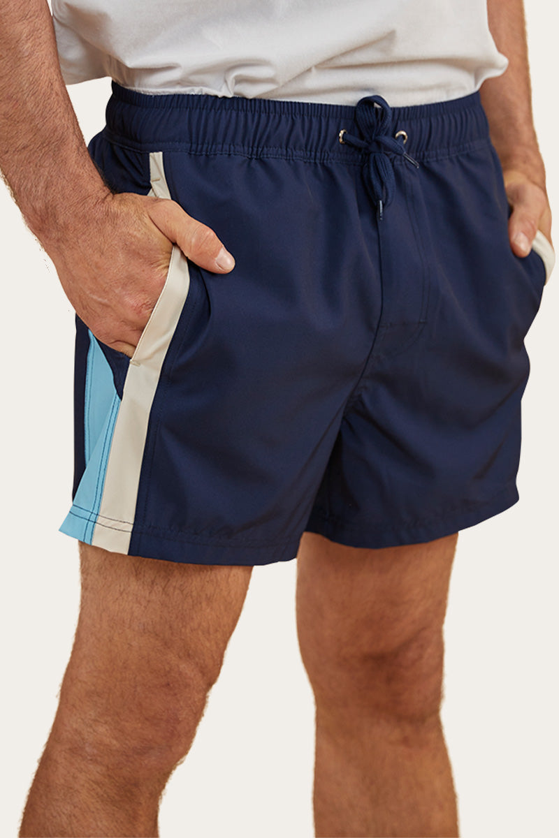 Rally Mens Swim Short - Navy/Blue