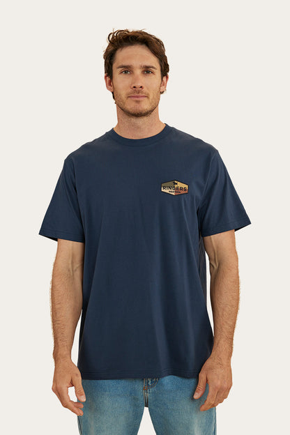 Servo Mens Loose Fit T-Shirt - Navy