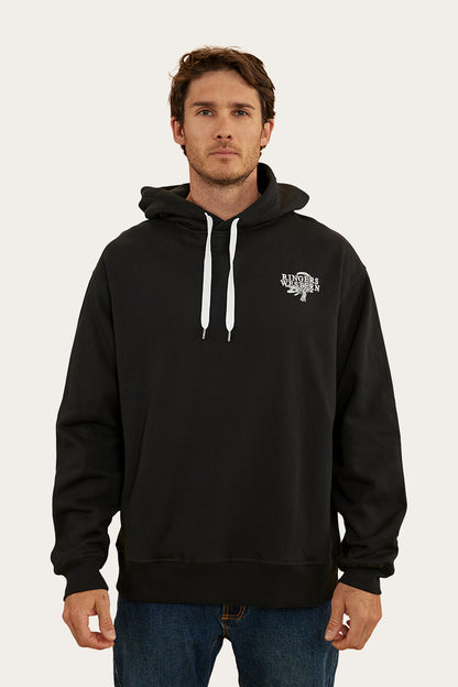 Salty Mens Hoodie - Black