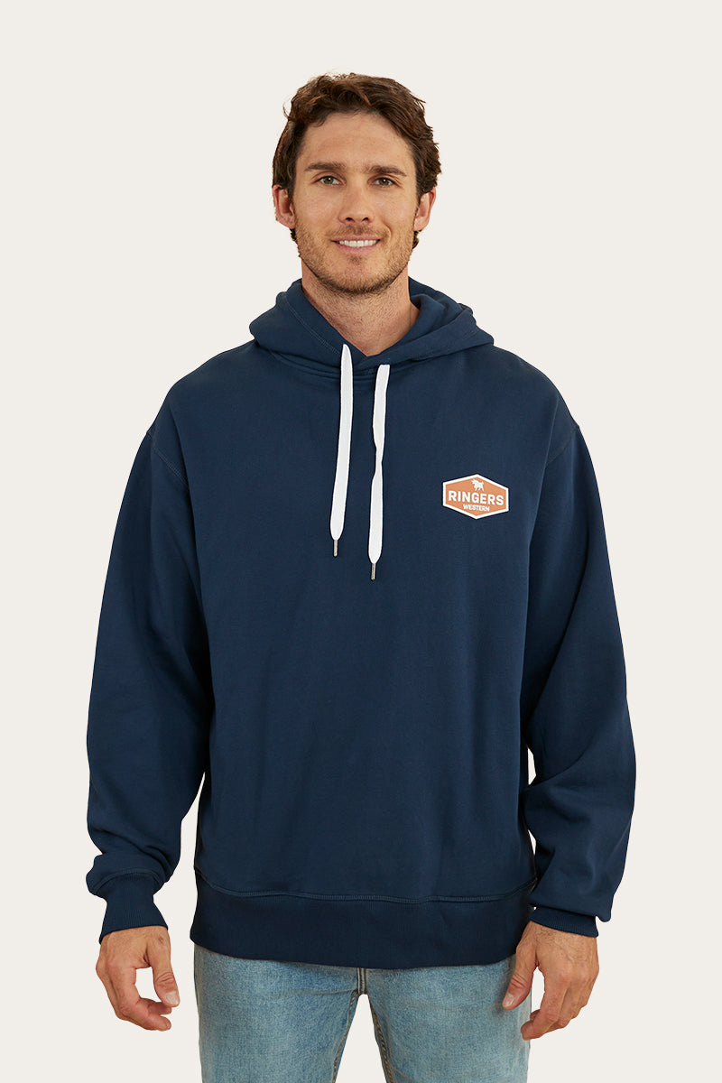 Servo Mens Hoodie - Navy/Copper