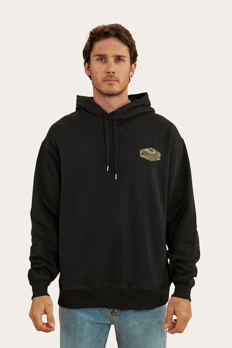 Servo Mens Hoodie - Black/Camo