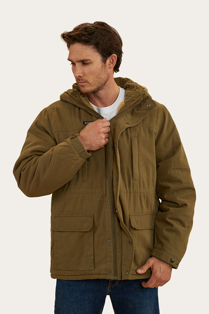 Judd Mens Jacket - Military Green