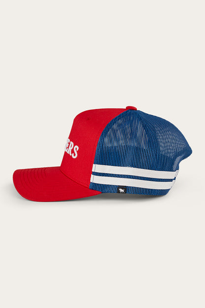 Barton Kids Trucker Cap - Fiery Red