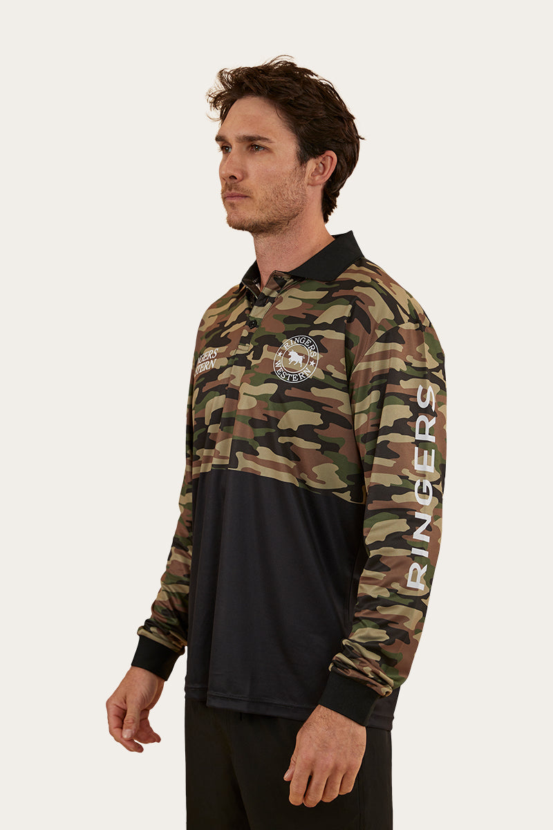 Halls Creek Unisex Fishing Jersey - Camo