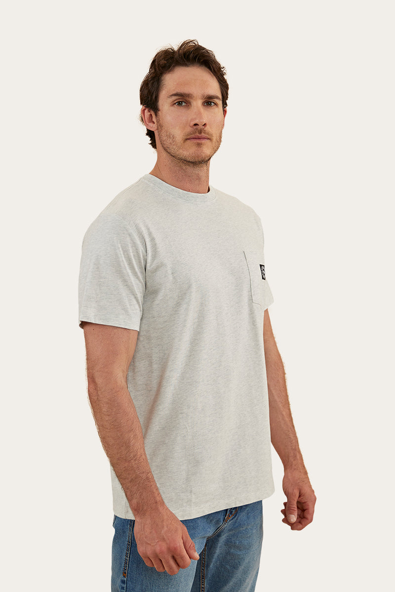 Southbridge Mens Classic Fit T-Shirt - Light Grey Marle