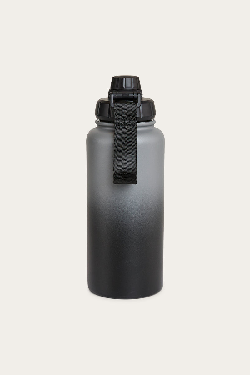 Longview Drink Bottle - Black / Silver