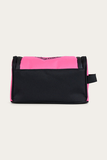 Occy Toiletry Bag - Pink / Black