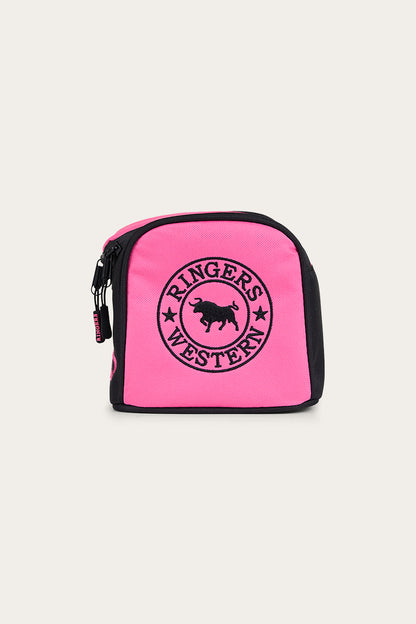 Occy Toiletry Bag - Pink / Black