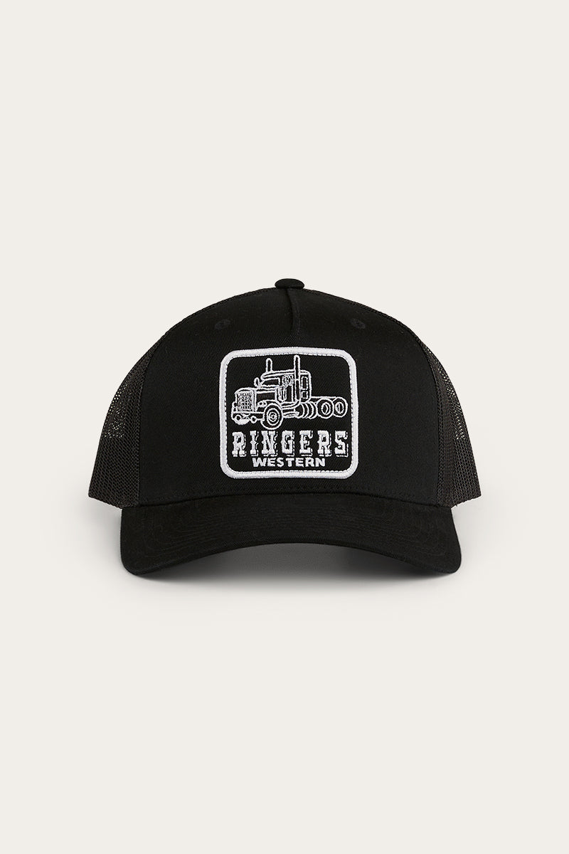 Long Haul Trucker Cap - Black