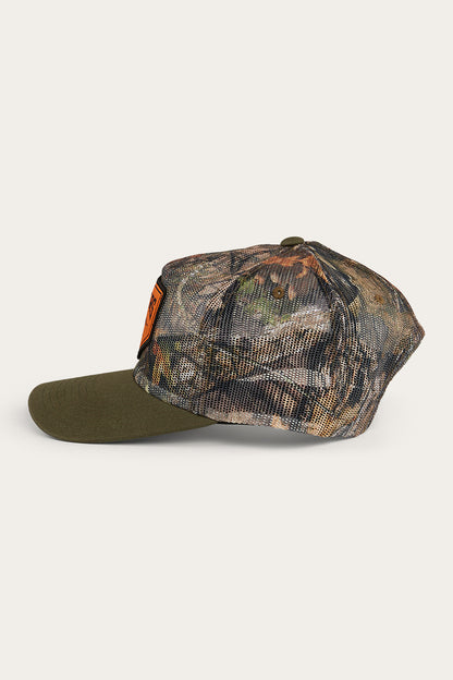 Jett Trucker Cap - Military Green/Camo