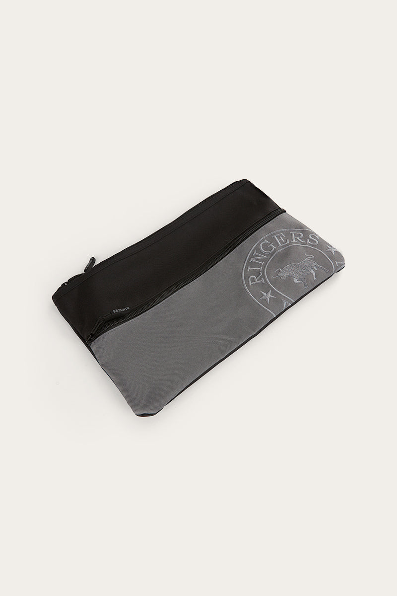 Spencer Pencil Case - Black/Charcoal