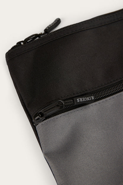 Spencer Pencil Case - Black/Charcoal