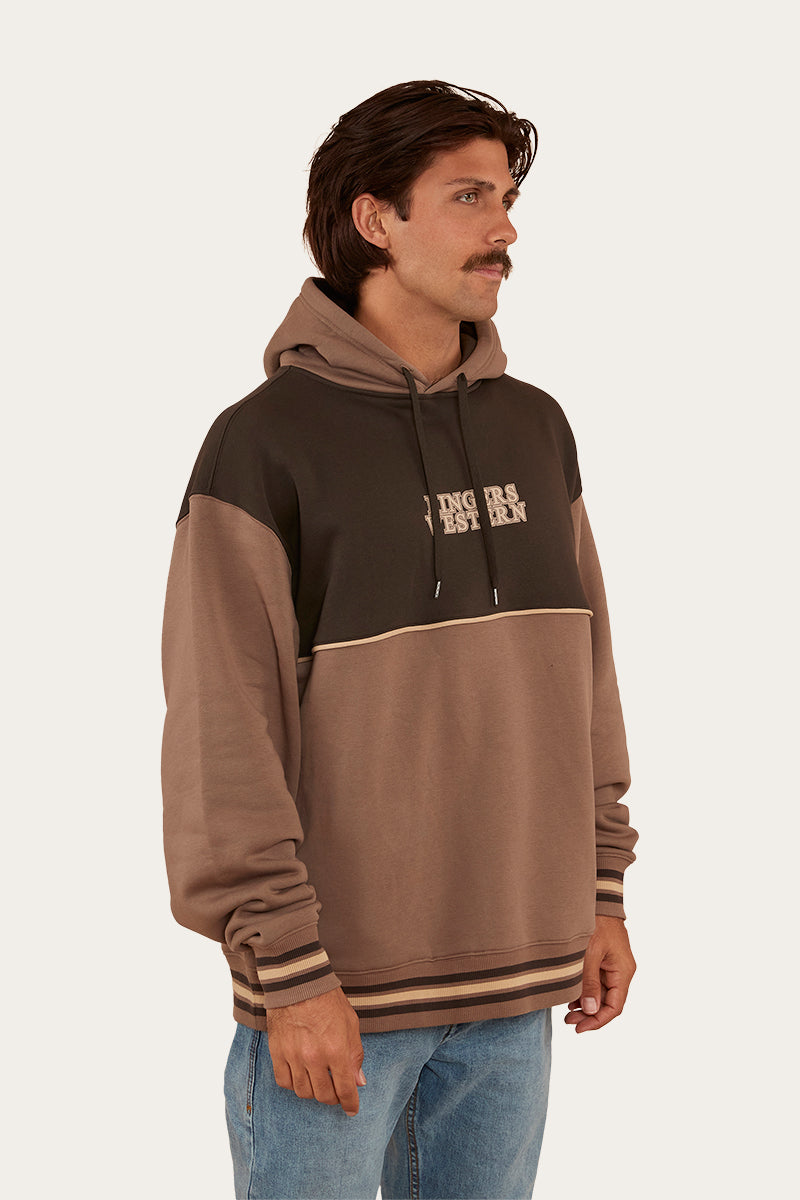 Davis Mens Hoodie - Mushroom/Charcoal