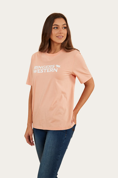 Somerset Womens Loose Fit T-Shirt - Peach