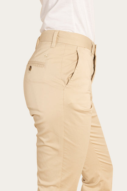 Samford Womens Slim Chino Pant - Bone