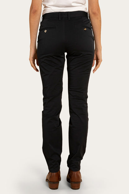 Samford Womens Slim Chino Pant - Dark Navy