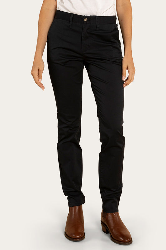 Samford Womens Slim Chino Pant - Dark Navy