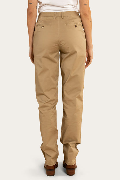 Scottsdale Womens Regular Fit Chino Pant - Clay