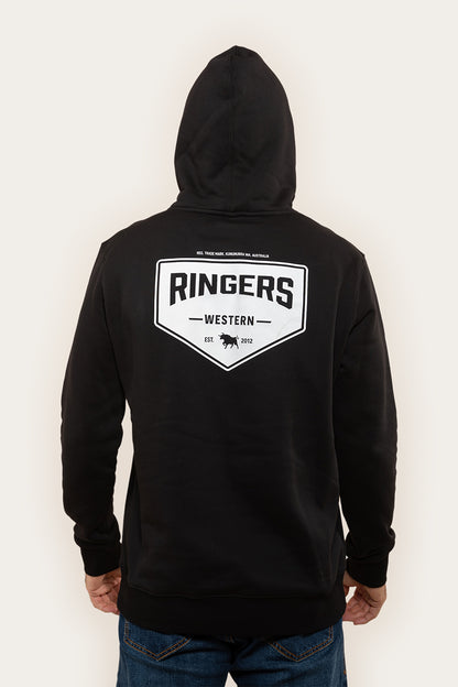 Squadron Mens Hoodie - Black